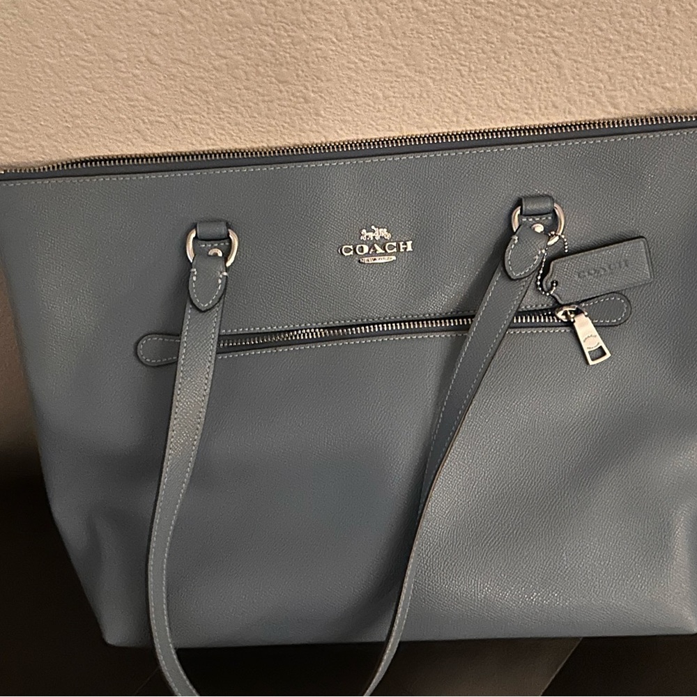 Light blue Tote Shoulder Purse